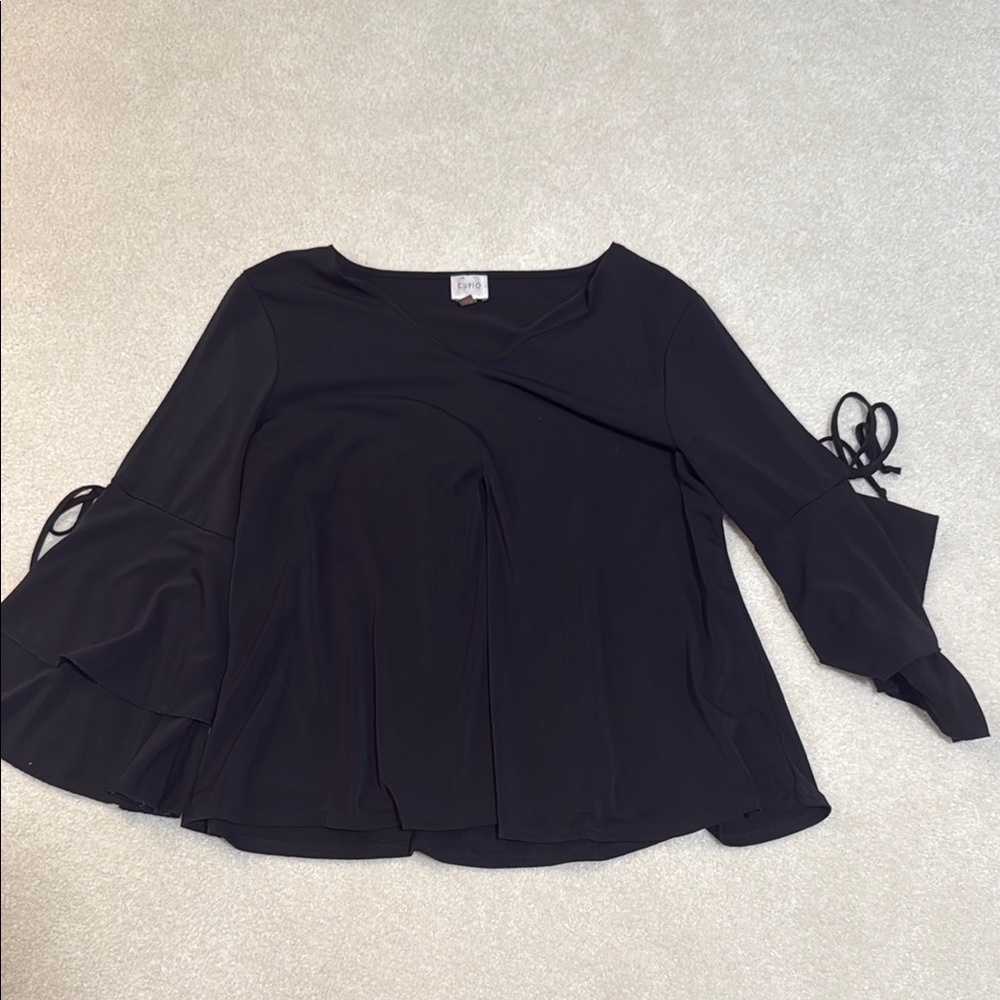 Elegant Black Women's Top